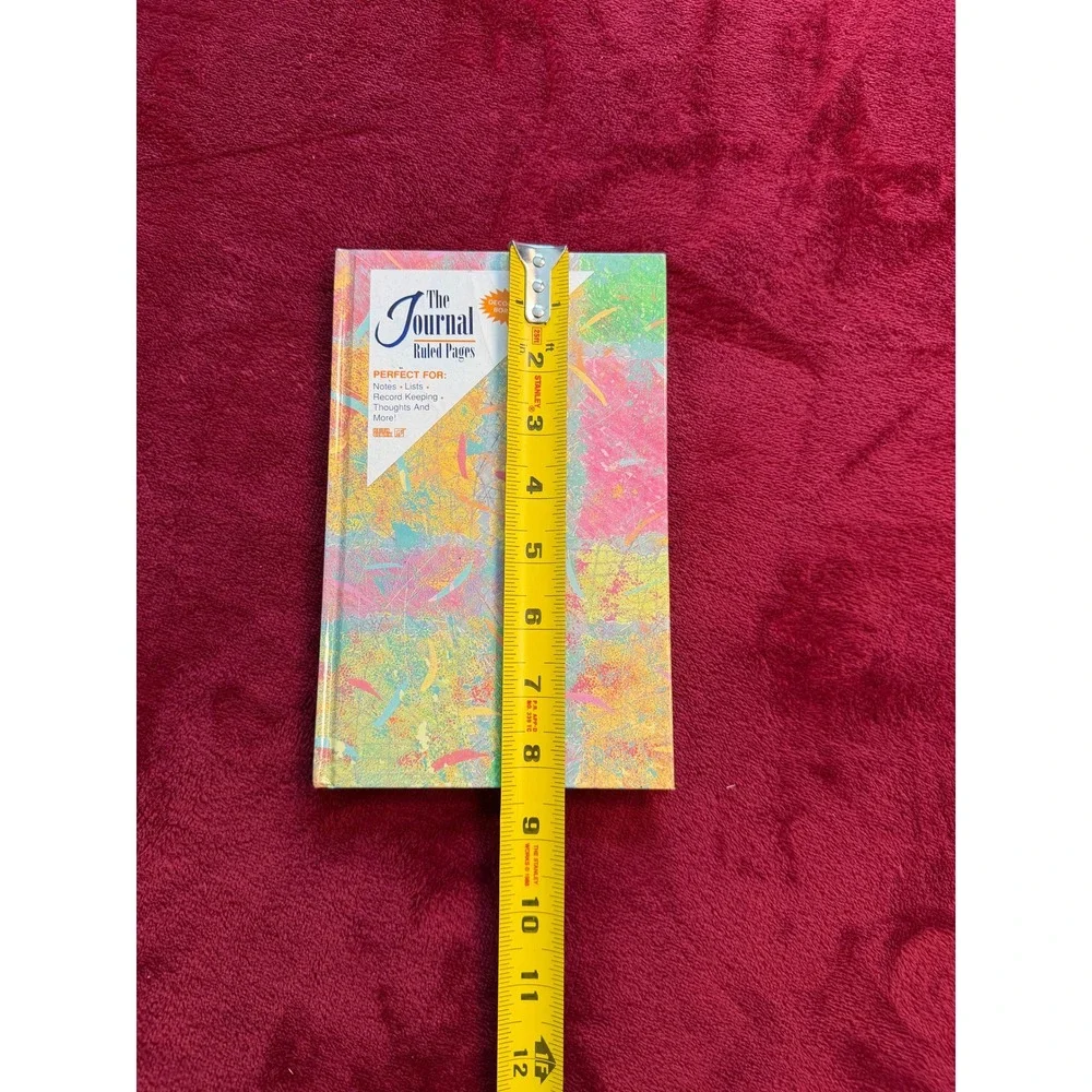 Vintage 1994 Keith Clark Hardcover Journal Ruled Pages Abstract 90s TL‎ 790-10